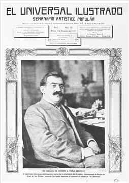 UNIVERSAL ILUSTRADO magazine cover November 1917