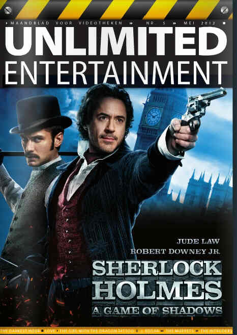 UNLIMITED ENTERTAINMENT magazine side cover May 2012