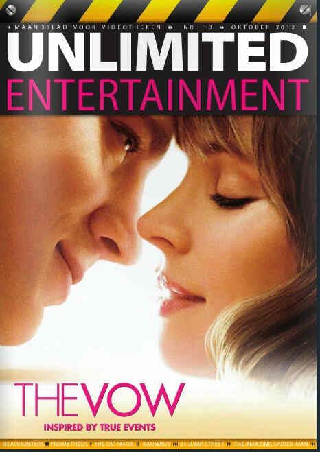 UNLIMITED ENTERTAINMENT magazine side cover October 2012