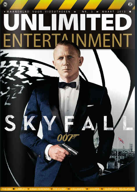 UNLIMITED ENTERTAINMENT magazine side cover March 2013