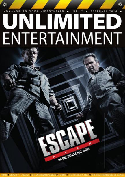 UNLIMITED ENTERTAINMENT magazine side cover February 2014