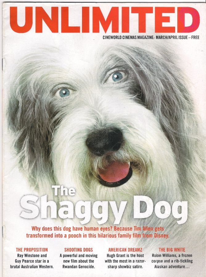 UNLIMITED magazine side cover  March/April 2006