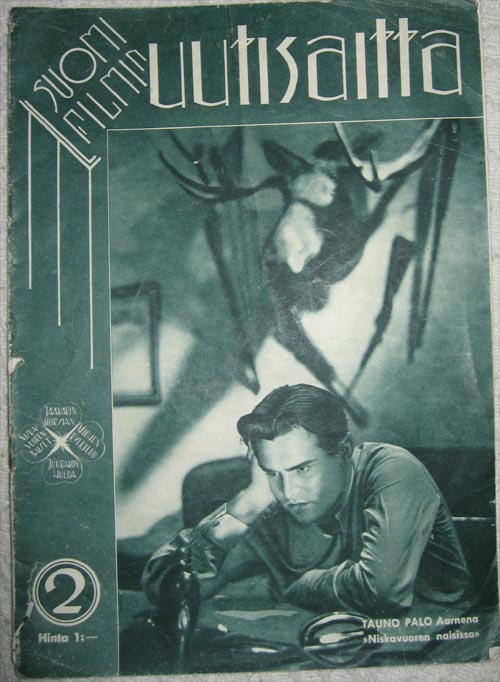 UUTISAITTA magazine side cover Issue 2  1937