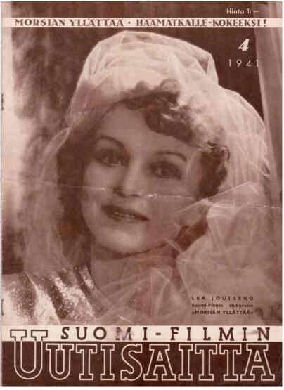 UUTISAITTA magazine side cover Issue 4  1941