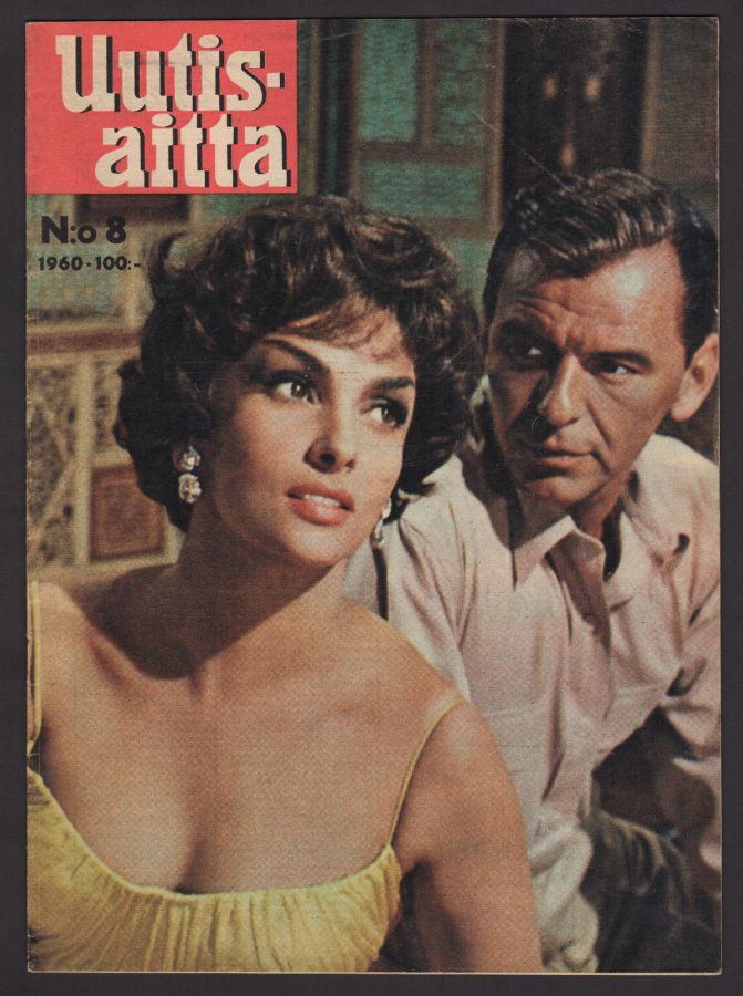UUTISAITTA magazine side cover Issue 8  1960