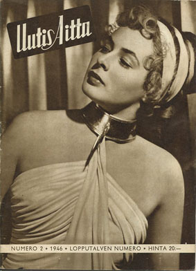 UUTISAITTA magazine side cover Issue 2   1946