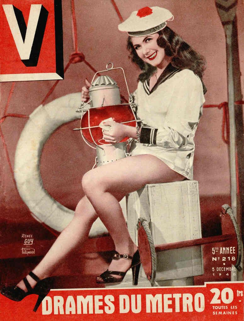 V magazine cover Issue 218 5 December 1948