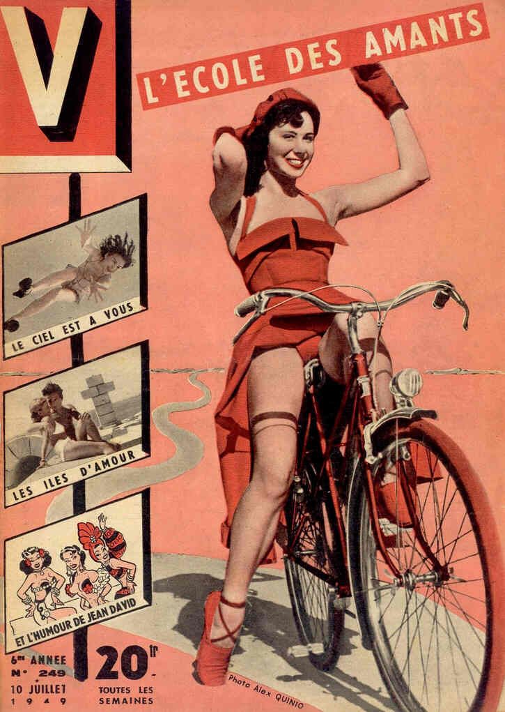 V magazine cover Issue 249 10 July 1949
