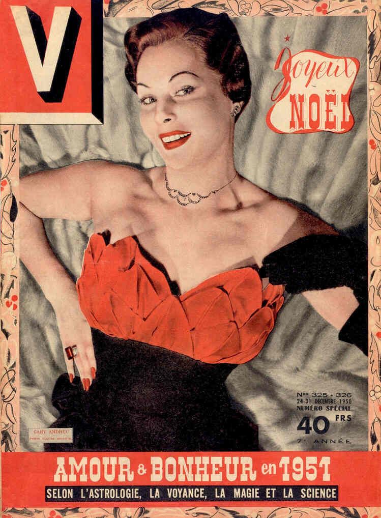 V magazine cover Issue 325/326 24/31 December 1950