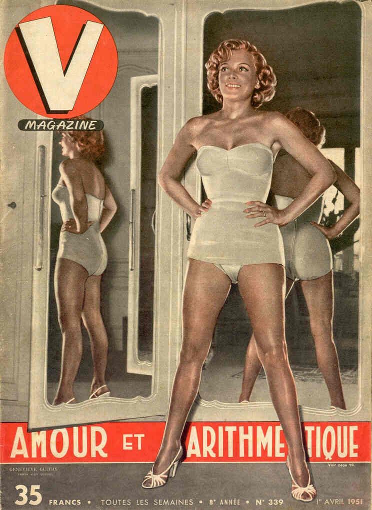 V magazine cover Issue 339 1 April 1951