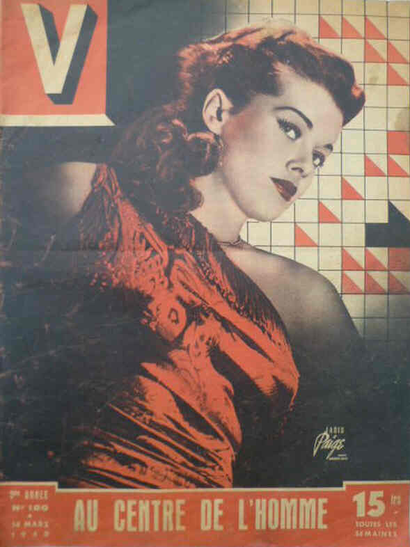 V magazine cover Issue 180 14 March 1948