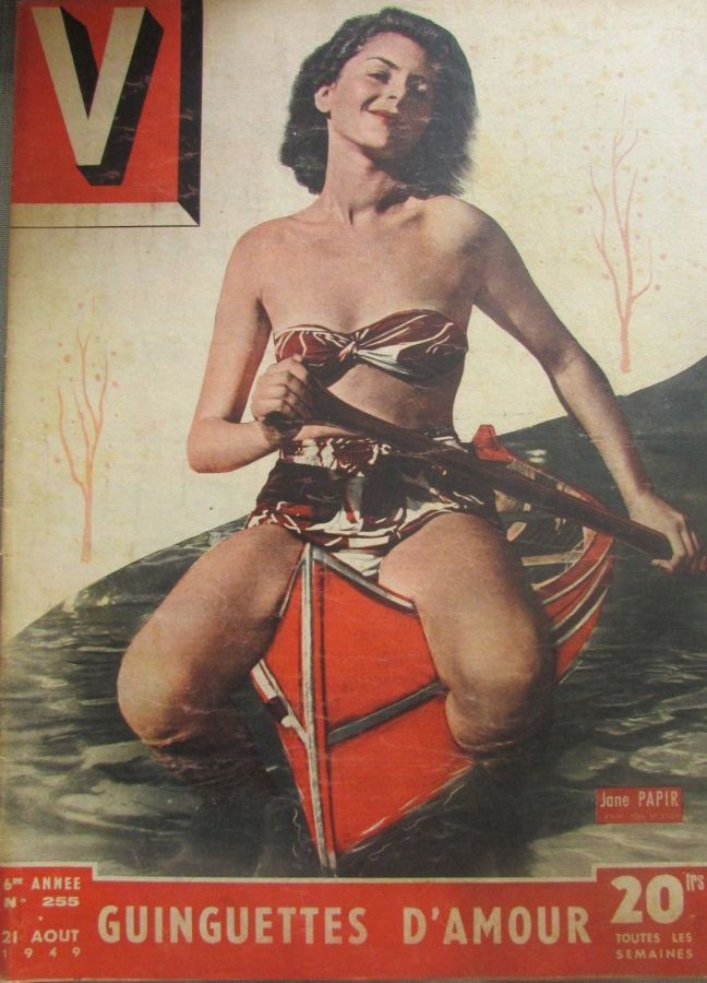 V magazine cover Issue 255 21 August 1949