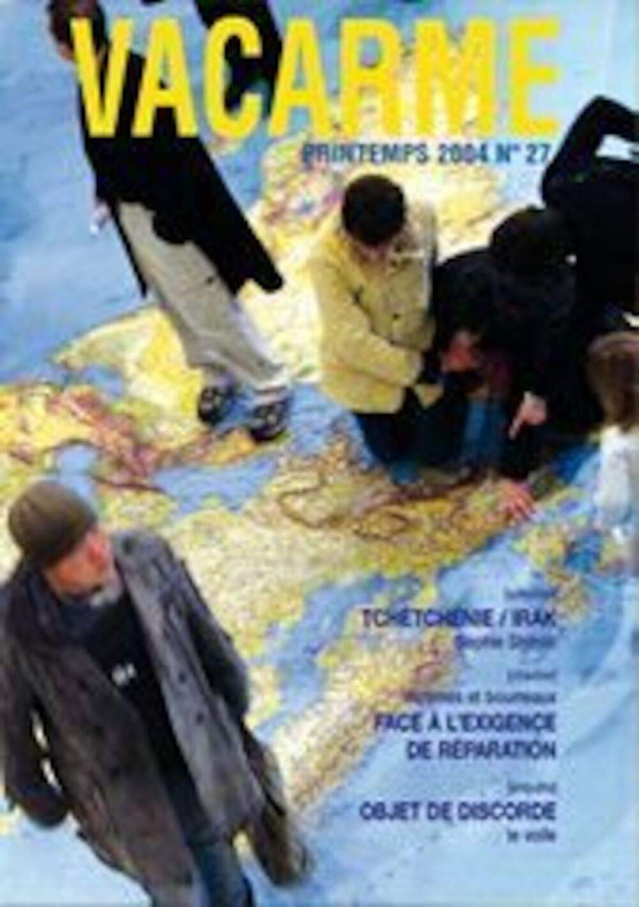 VACARME magazine cover Issue 27 Spring 2004