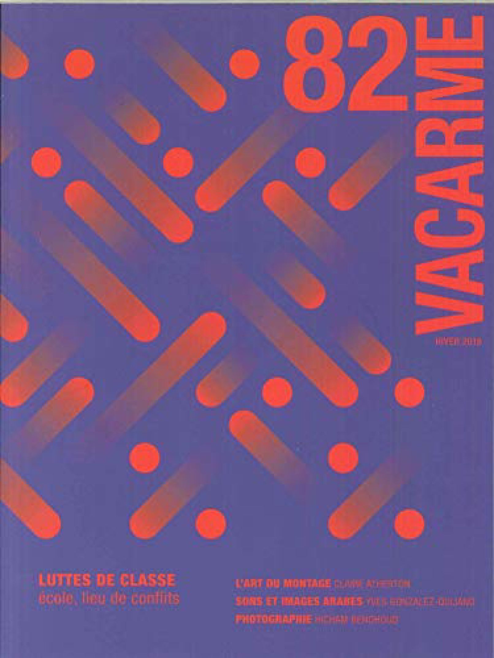 VACARME magazine cover Issue 82   2018
