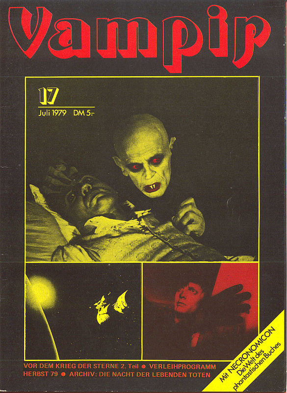 VAMPIR magazine cover Issue 17 July 1979