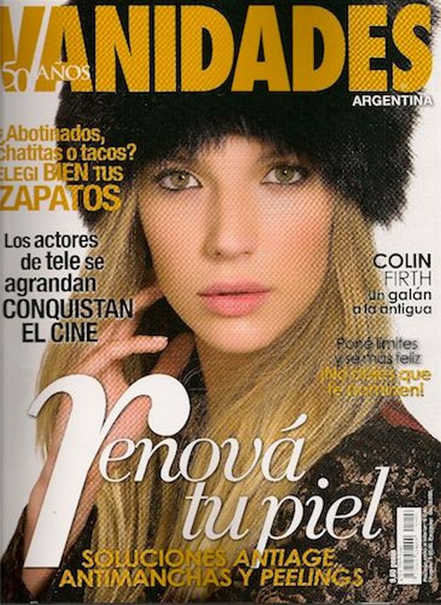 VANIDADES ARGENTINA magazine cover 22 April 2010