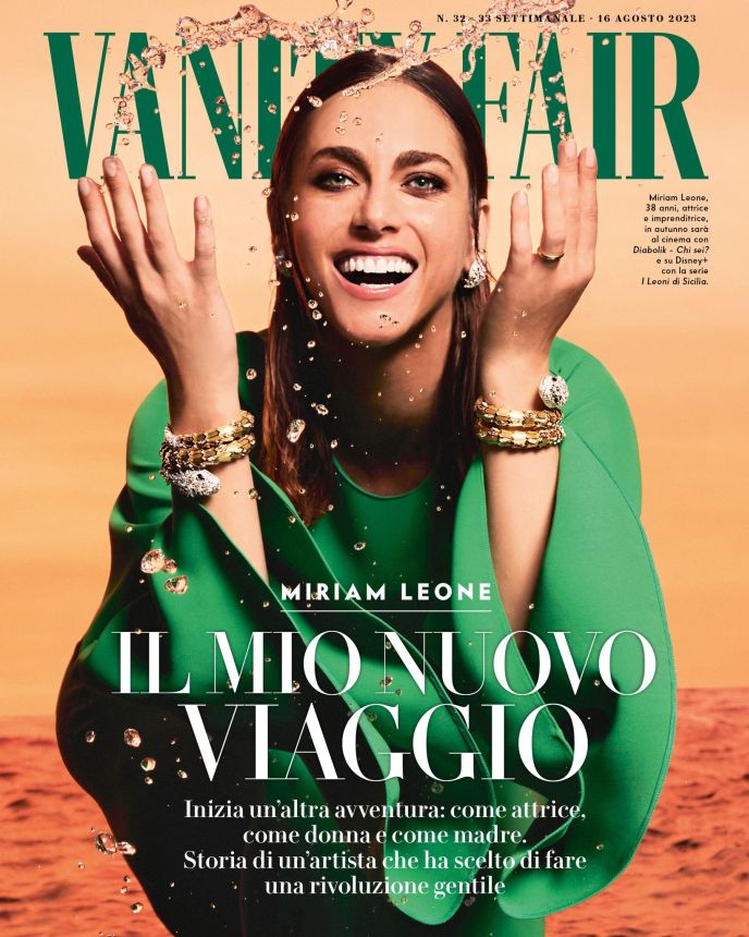 VANITY FAIR (Italy) magazine cover 16 August 2023