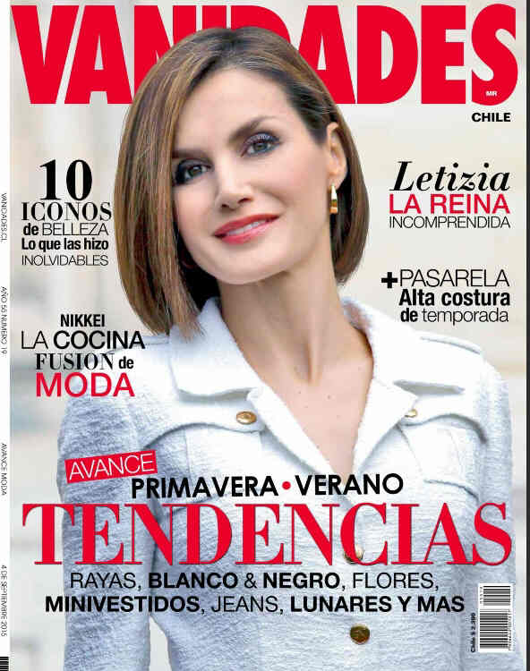 VANIDADES magazine cover 4 September 2015