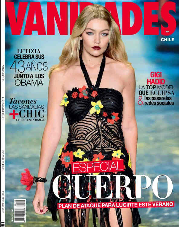 VANIDADES magazine cover 2 October 2015