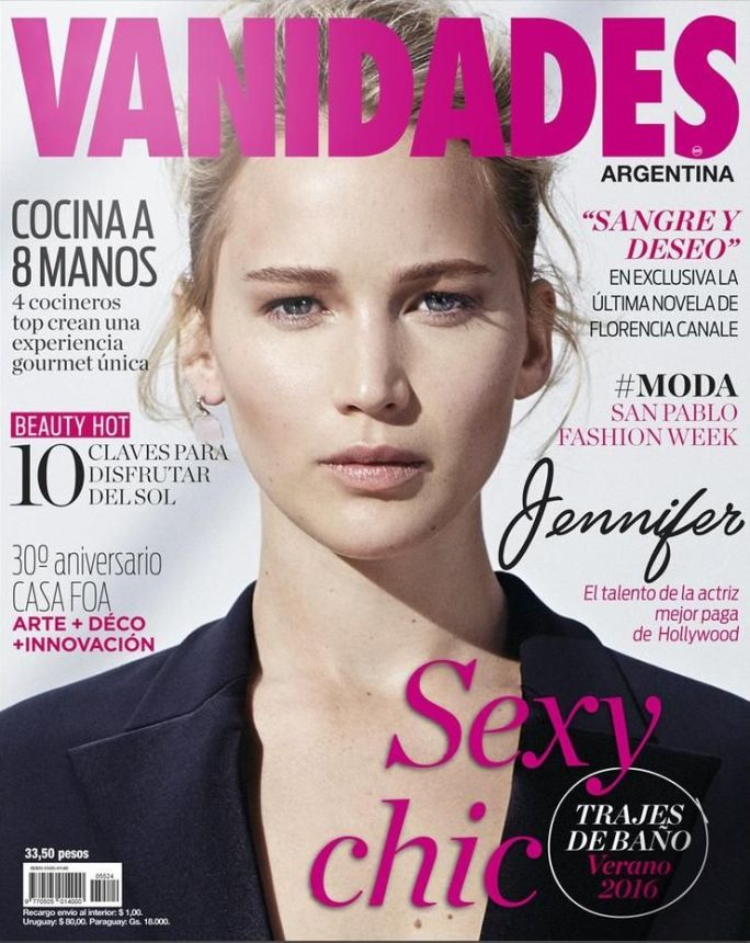 VANIDADES ARGENTINA magazine cover  November 2015