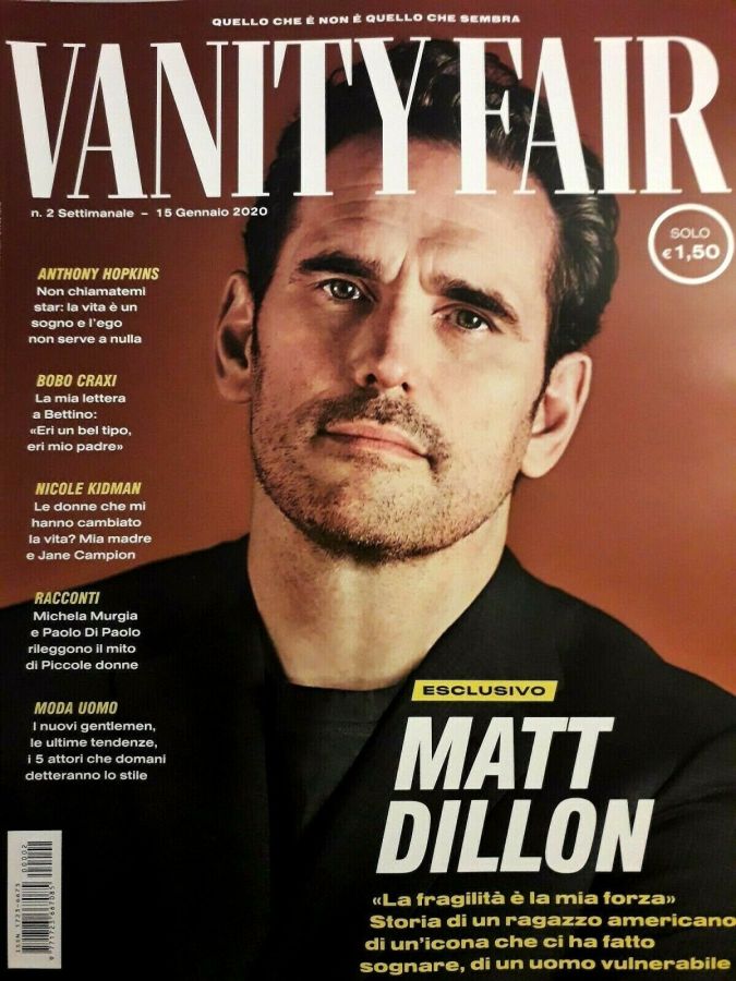 VANITY FAIR (Italy) magazine cover Issue 2 15 January 2020