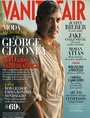 VANITY FAIR (Italy) magazine cover Issue 14 13 April 2011
