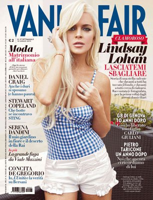 VANITY FAIR (Italy) magazine cover Issue 27 13 July 2011