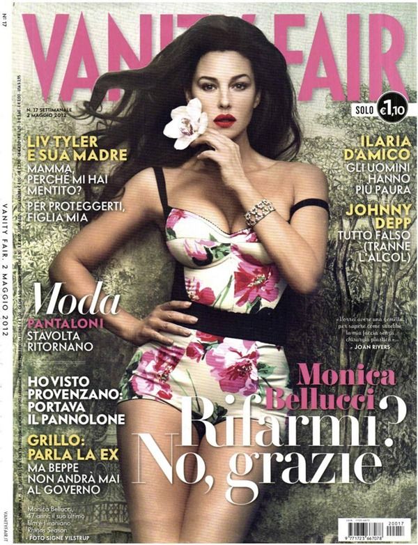 VANITY FAIR (Italy) magazine cover Issue 17 2 May 2012