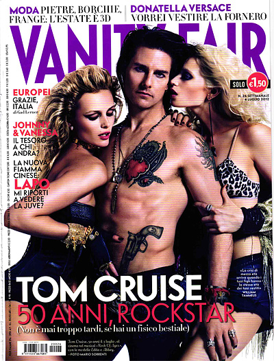 VANITY FAIR (Italy) magazine cover Issue 26 4 July 2012