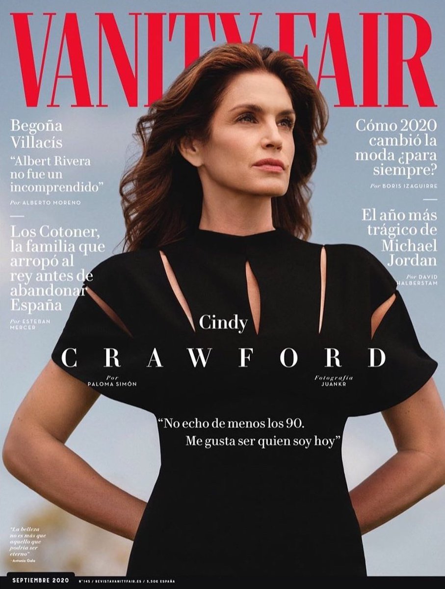 VANITY FAIR (Spain) magazine cover  September 2020