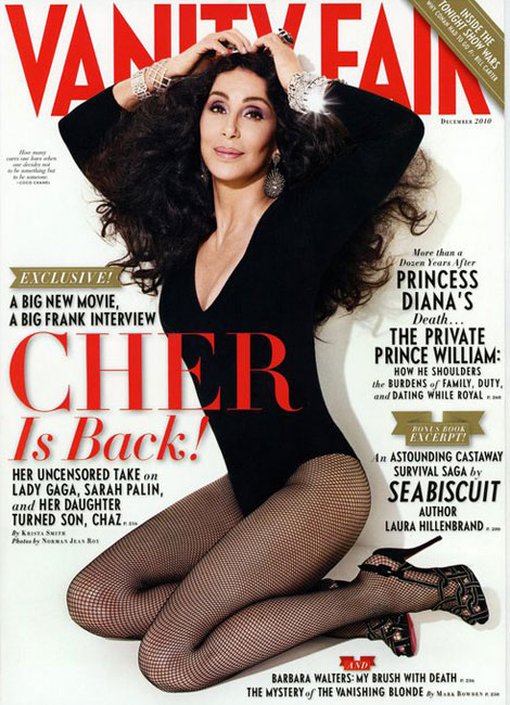 VANITY FAIR magazine cover Issue 604 December 2010