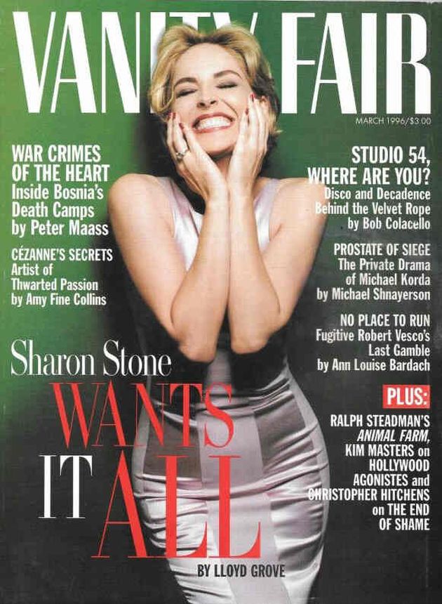 VANITY FAIR magazine side cover Issue 427 March 1996