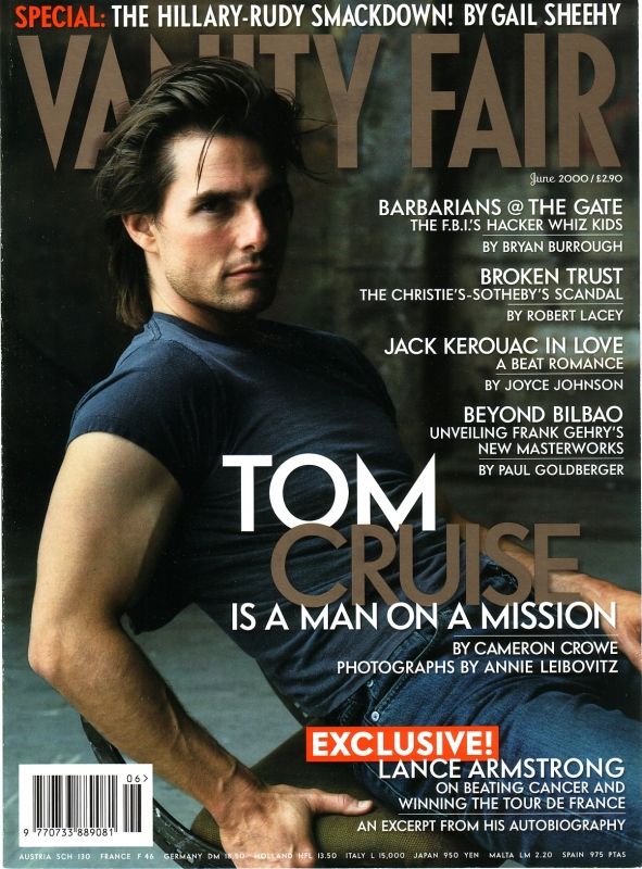 VANITY FAIR UK magazine side cover June 2000