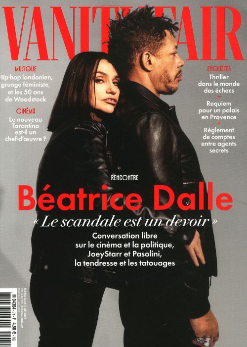 VANITY FAIR (Fr) magazine side cover Issue 71  August 2019