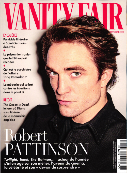 VANITY FAIR (Fr) magazine side cover Issue 84  November 2020