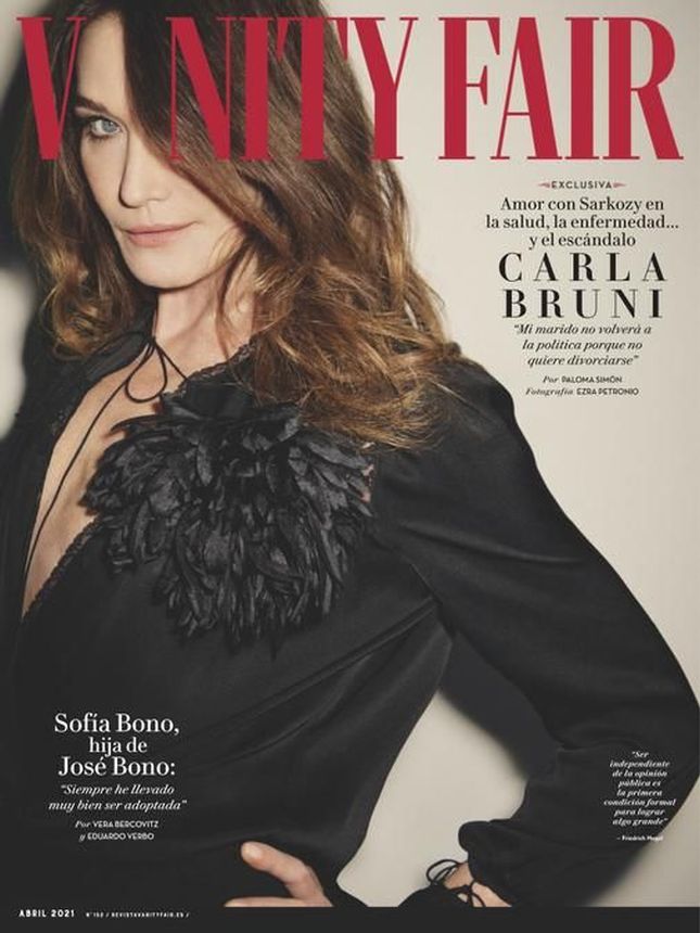 VANITY FAIR (Spain) magazine cover  April 2021