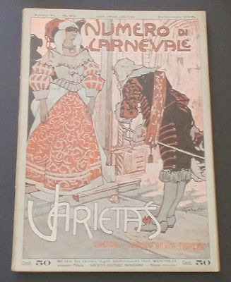 VARIETAS magazine cover Issue 46 February 1908