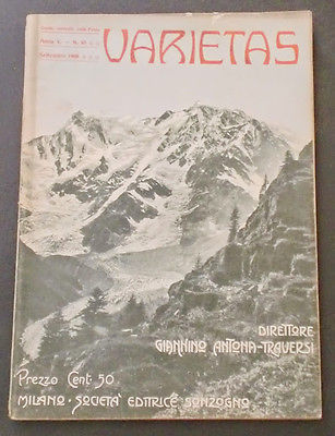 VARIETAS magazine side cover Issue 53 September 1908