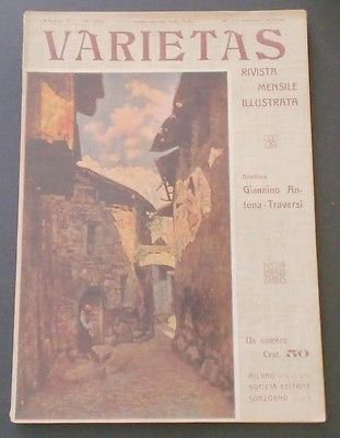 VARIETAS magazine cover Issue 55 November 1908