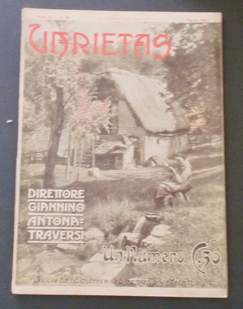 VARIETAS magazine cover Issue 59 March 1909