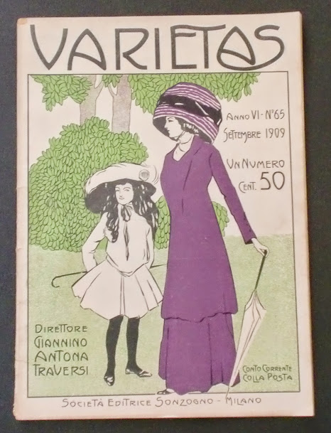 VARIETAS magazine cover Issue 65 September 1909