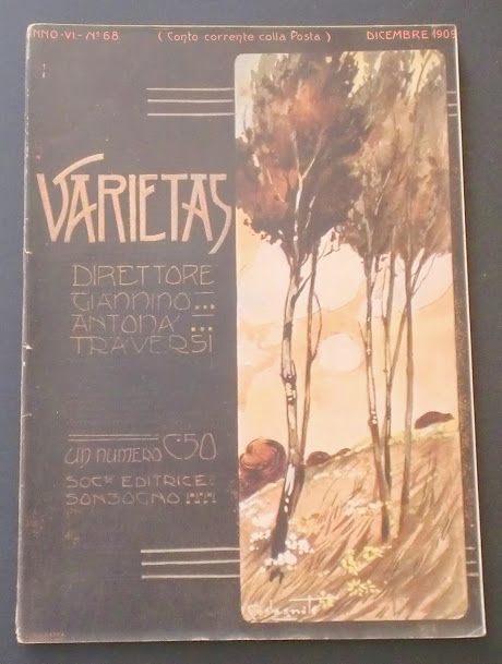 VARIETAS magazine cover Issue 68 December 1909