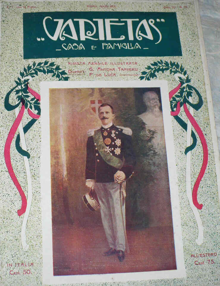 VARIETAS magazine cover Issue 96 April 1912