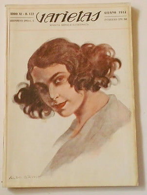 VARIETAS magazine side cover Issue 122 June 1914