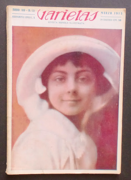 VARIETAS magazine side cover Issue 131 March 1915