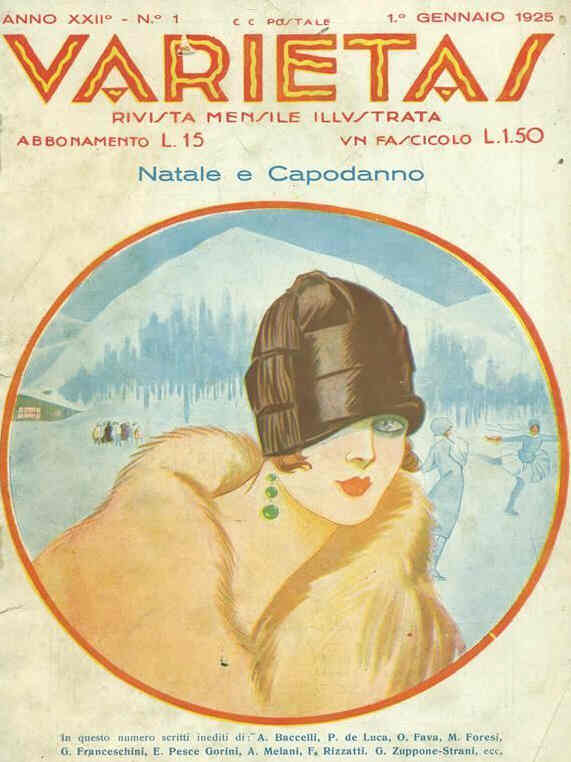 VARIETAS magazine cover January 1925