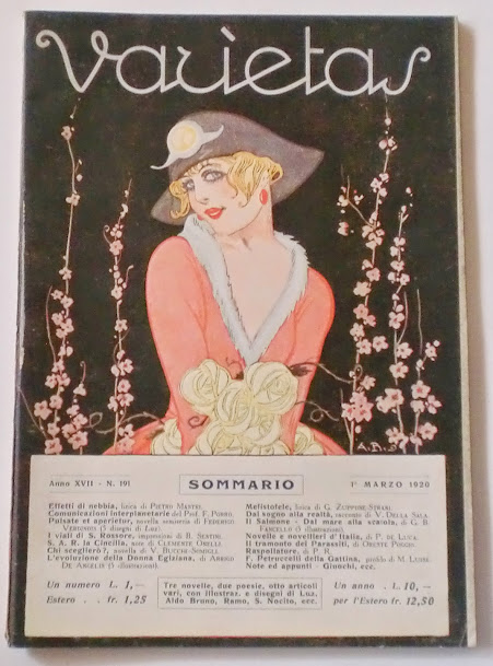 VARIETAS magazine side cover Issue 191 March 1920