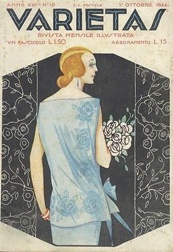 VARIETAS magazine cover October 1924