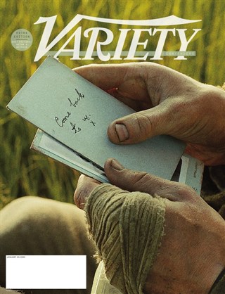 VARIETY magazine side cover 30 January 2020