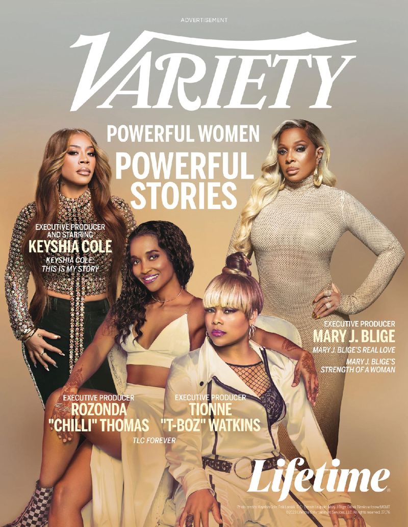 VARIETY magazine side cover 29 March 2023